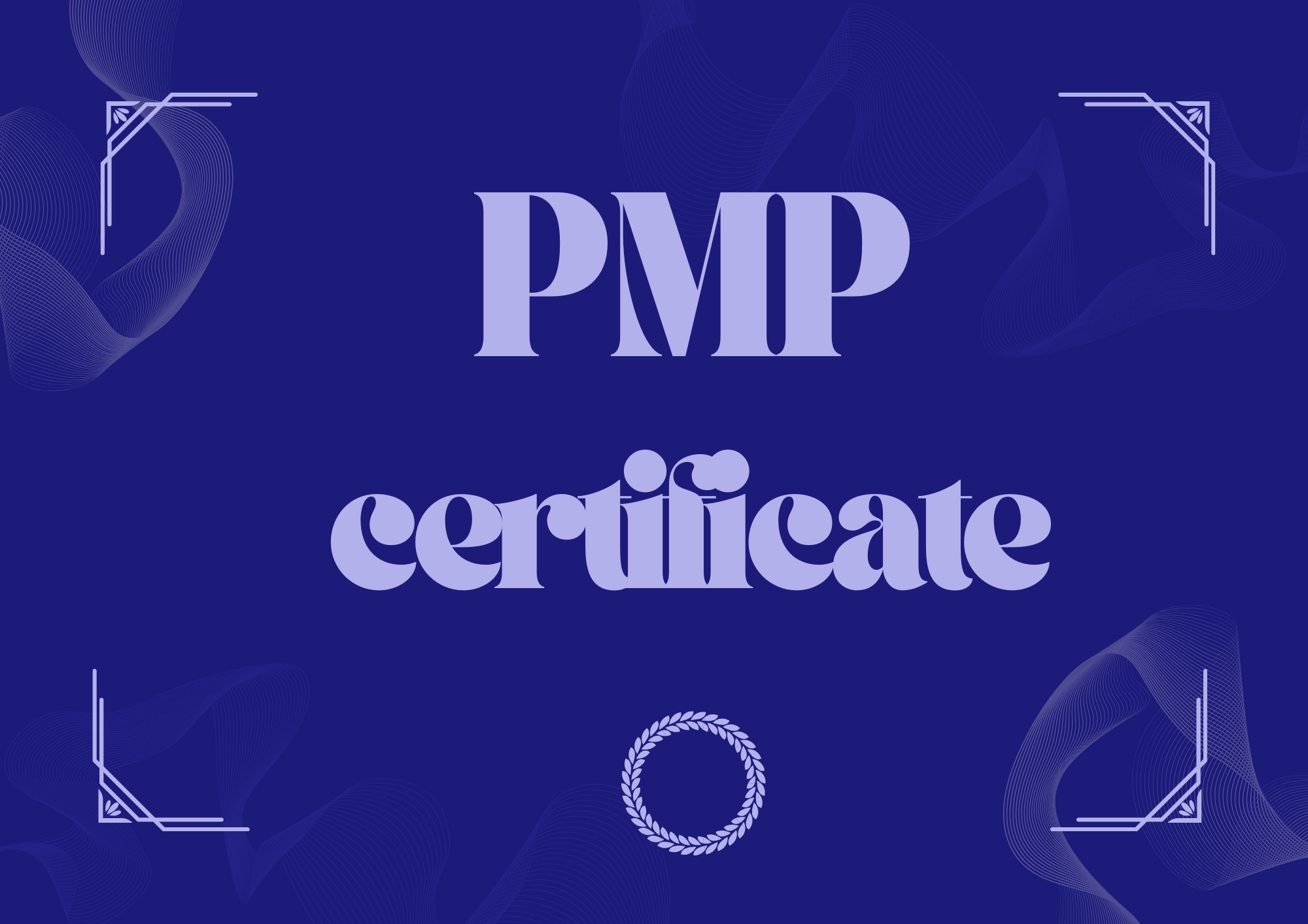 PMP Certificate